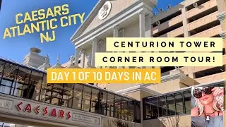 Caesars Atlantic City Centurion tower corner panoramic view tour