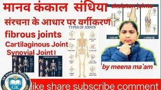 Skeleton Joints | Types & Classification | Conceptual Study tricks 