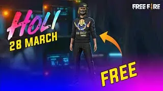 Free Fire Holi Special Event Reward | Free Fire Holi Event 2021 | 28 March Holi Event Free Fire