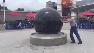 Kennedy Space Center - Kugel Ball - Time Lapse