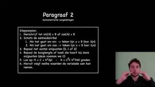 Samenvatting wiskunde B - Hoofdstuk 7: Goniometrische functies (VWO)