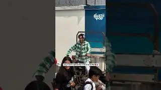 Orry spotted at Jamnagar Airport, all fun vibes
