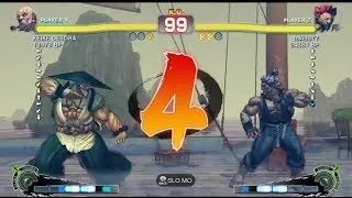 Tokido [Akuma] vs KEIKE DESORA [Gouken] SSF4 Japanese Online Ranked Matches - TRUE-HD