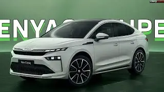 2025 Skoda Enyaq Coupe | Enyaq With Modern Solid Design Language !