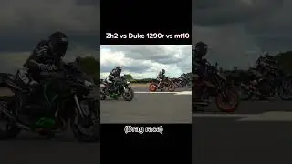Zh2 Vs Ktm 1290r Vs Mt10 😈 Wait For End 🖐🏻#h2 #zh2 #ktm #ktm1290r #mt #mt10 #shorts #vairal