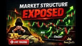 Market Structure EXPOSED &ndash; How Institutions Actually Move the Forex Market (Live Trading)