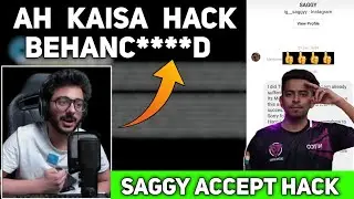Carry minati React Enigma saggy Hacking | Carry Disappointed 😞