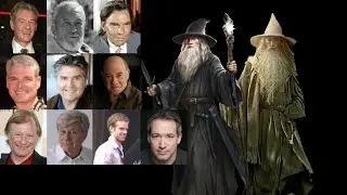 Animated Voice Comparison- Gandalf (Lord of the Rings)