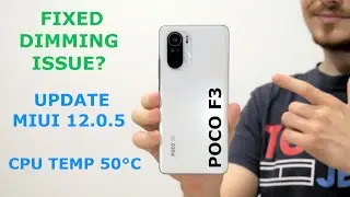 POCO F3 UPDATE - NO DIMMING ANYMORE?