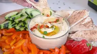 How to make and freeze homemade hummus video
