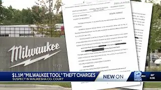 Former Milwaukee Tool employee accused of stealing over $1 million in tools pleads not guilty