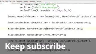 20 How to Make Android Apps Notification,Alarm Manager