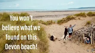 Exploring Northam Burrows: Driftwood Dens & Unexpected Surprises! | Pop Top Powells