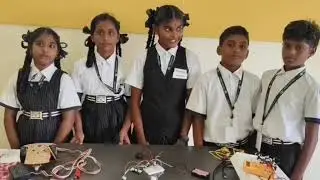 Sreeja school/ TEAM MECHAMINDS /project:-Smart Evacuation System /theme:Samriddh bharat/ BUILDATHONE