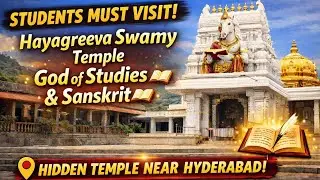 *InNanoHolidays“Hidden Hayagreeva Swamy Temple 😍🕉️|God of Studies & Sanskrit📚| Near Yadagirigutta.