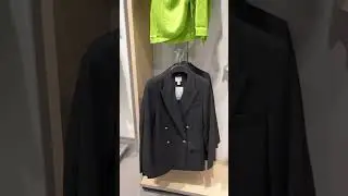 H&M women's latest black jacket - May 2023