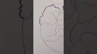 Waves drawing tutorial 🌊