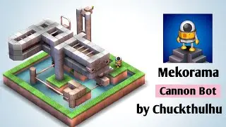 Mekorama Cannon Bot by Chuckthulhu - Shiny