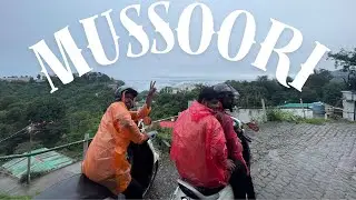 VLOG #48 || EXPLORING MUSSOORIE, LANDOUR IN RAINY WEATHER || DANDI AEDPA BOYS