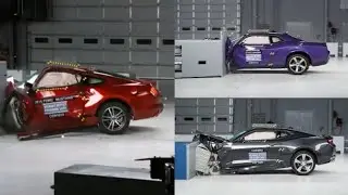 Battle of Safety: Crash Test Results for Ford Mustang, Dodge Challenger, and Chevrolet Camaro ❌✅✅