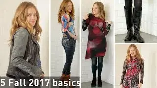 5 Fall 2017 basics for women over 40 - fashion for women over 40