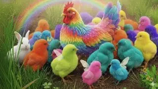'YUKK,,, KEJAR,DAN TANGKAP, AYAM'PELANGI ,DAN BERMAIN,BERSAMA KELINCI'HOKI