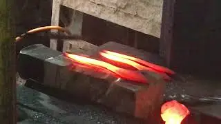 This how we make barber scissors forging at Source of Surgical