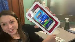 Review of ANGVOG Waterproof Shower Phone Holder, 360&deg; Rotation Anti-Fog Touch Screen Wall Mount