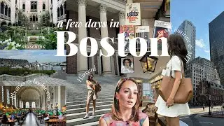 Boston vlog, presenting at Broad Institute of Harvard and MIT, museums, bookstores | PhD diaries