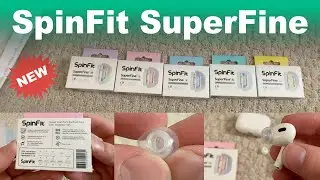 Unbox & Review of SpinFit SuperFine ear tips for AirPods Pro Gen 1 & 2
