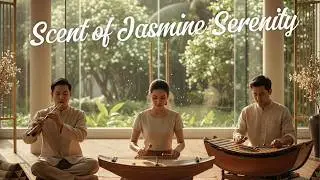 Scent of Jasmine Serenity - ดนตรีสปาไทย เสียงขิมขลุ่ยผ่อนคลาย ฟังแล้วจิตใจสงบ หลับสบายทันที