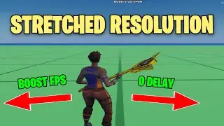 Как *ПРОФЕССИОНАЛЫ* играют в Fortnite в полноэкранном режиме с растянутым разрешением! (УВЕЛИЧЕНИ...