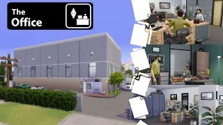 I built the Office in the Sims 4 (so you don't have to!) - The Sims 4 Stop Motion Build - No CC