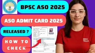 bpsc aso admit card 2025 | bpsc aso hall ticket 2025