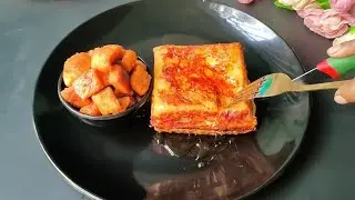 Just 5 Minutes Breakfast Recipe | Bread popcorn with French Toast
