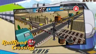 Railroad Crossing Rail Rush 🚃 Euro Train Simulator