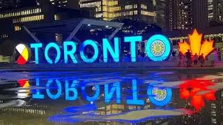 Pro Hamas Holiday Protests On Treaty Lands in Toronto