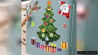 Christmas Fridge Magnets Cute Unique Christmas Fridge Stickers Festive Kitchen Accessories Holiday F