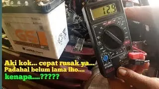 Inilah 5 Hal yang menyebabkan aki cepat rusak.