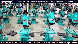 Bench Drill Pillar Drill Machine | Best Bench & Pillar Drill in India | Rajlaxmi Machine Tools India