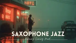 Golden Hour Jazz Saxophone - Chill Urban Mood for a Romantic Sunset Drive
