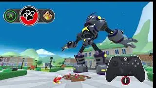Paw Patrol Mighty Pups Save Adventure Bay - Rescue Mandy Trapped In The Volcano