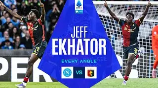 Ekhator scores a backheel goal at the Maradona | Every Angle | Serie A 2025/26