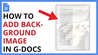 How to Add Background Image in Google Docs [QUICK GUIDE]