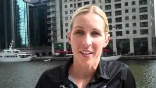 Liz Blatchford talks to British Triathlon before the GE Canary Wharf Triathlon