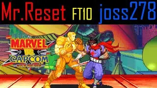 Marvel vs Capcom - Mr.Reset [War Machine/Wolverine] vs joss2784 [Strider/Wolverine/Hulk] (FT10)