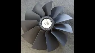 Impller fan protoype - blades locking system