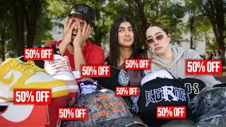 PUSIMOS UN PUESTO DE TENIS FUERA DE LA CATEDRAL 😱 | DROP SHOP