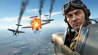 Jak polski pilot z 303 Dywizjonu zestrzelił 3 Stuki w 18 sekund, lecąc do góry nogami