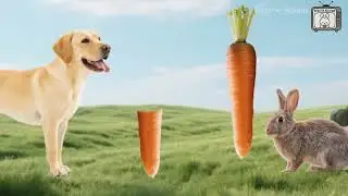 [Carrot revenge] | Rabbit and Dog Funny Video 
